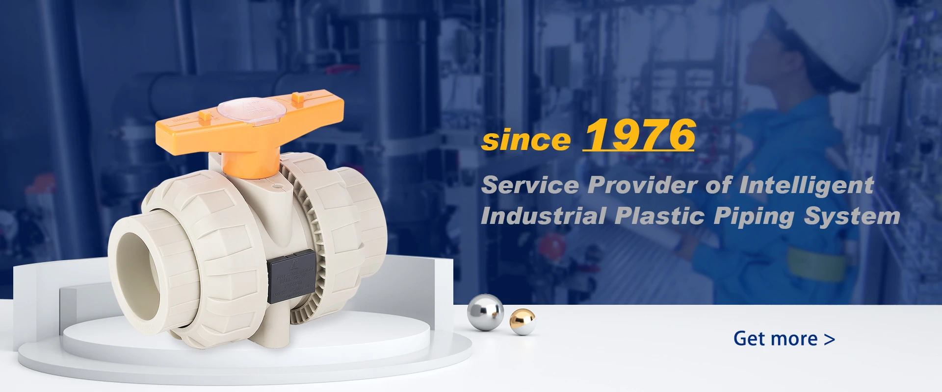 SANKING industrial plastic valve for marine plastic piping systems