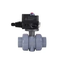 Electrical Actuated CPVC True Union Ball Valve