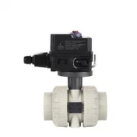 Electrical Actuated PPH True Union Ball Valve