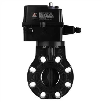 Electrical Actuated PVC Butterfly Valve