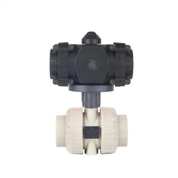 Pneumatic Actuated PPH True Union Ball Valve